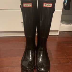 Hunter Rain Boots with Removable Winter Insert